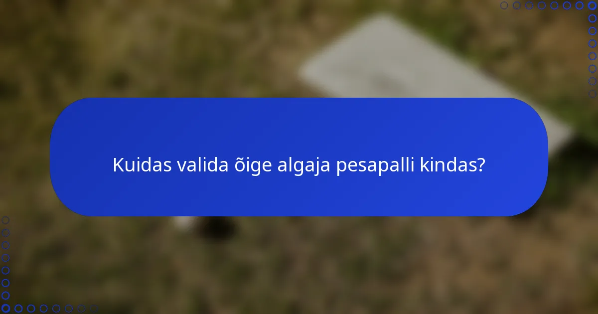 Kuidas valida õige algaja pesapalli kindas?