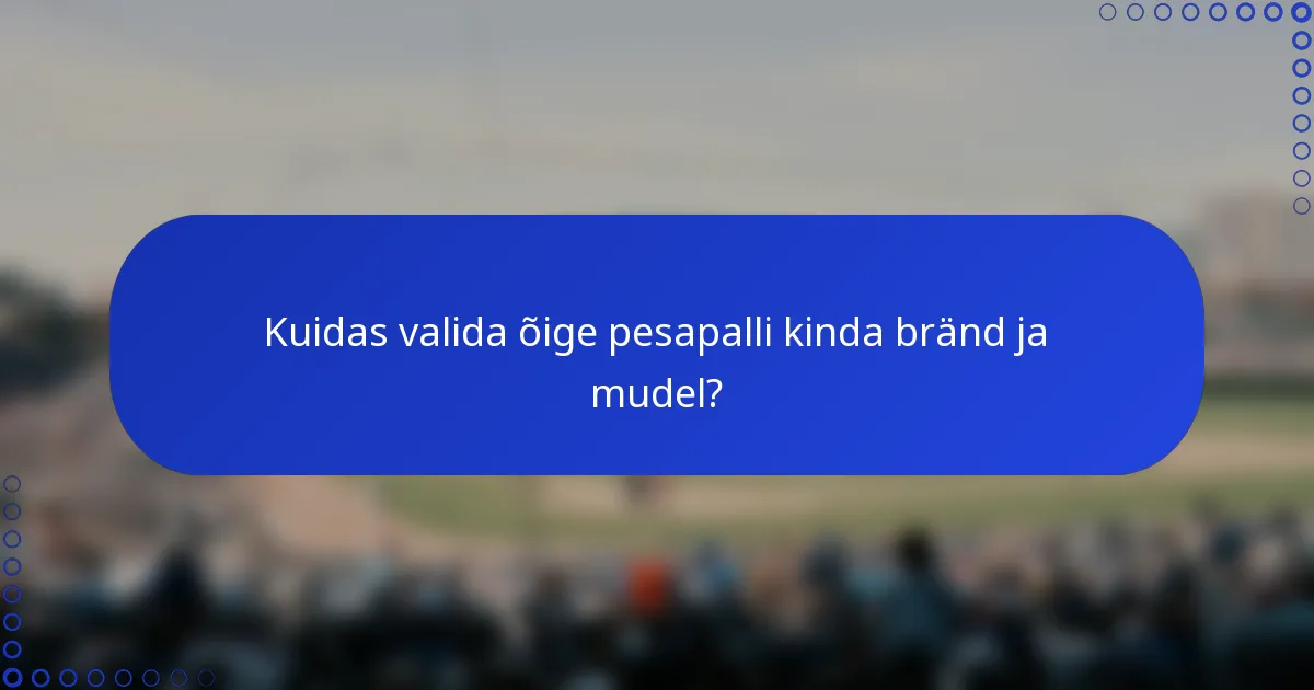 Kuidas valida õige pesapalli kinda bränd ja mudel?